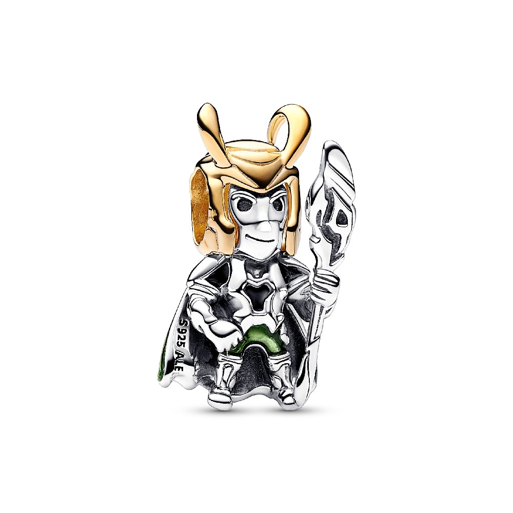 Orecchini casco Loki supereroe Thor Loki corna Set di orecchini a
