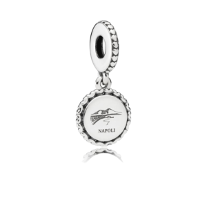 Charm Pendente Infinito Rosa » Charm Pendente Vesuvio Napoli