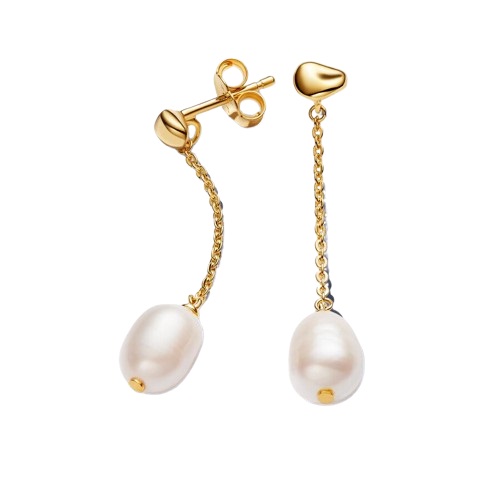 Orecchini Pendenti con Perla d'Acqua Dolce Coltivata Pandora - Main Image