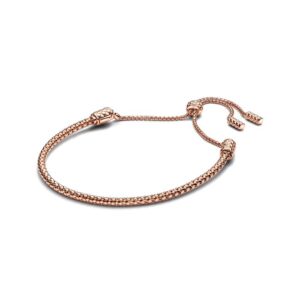 Bracciale Pandora Signature con Maglia Snake e Barretta a T »