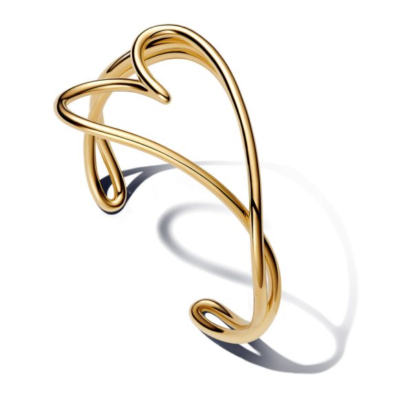 Bracciale Aperto Cuore Linea Sinuosa Pandora Essence »