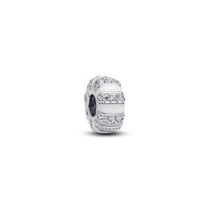 Clip con Logo e Pavé Scintillante »