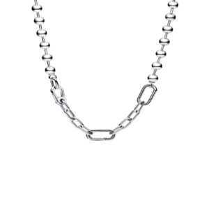 Collana Maglia Link e Sfere Pandora ME