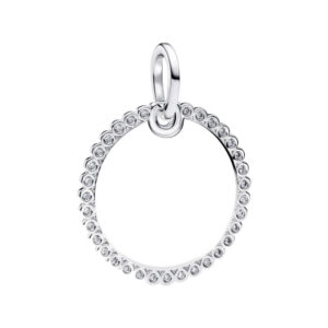 Charm Pendente Medaglia Luminosa da Incidere