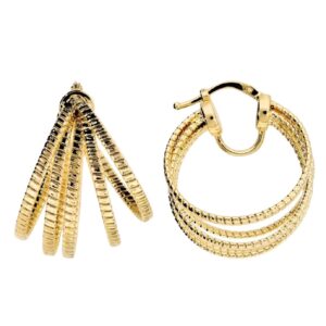 Orecchini a Cerchio Etrusca WSET00928.YG