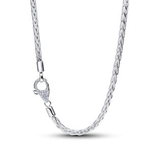 Collana Catenina Classica » Collana Carrier con Chiusura a Moschettone