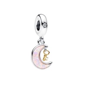 Charm Pendente Chiave della Luna