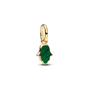 Mini Pendente Mano di Fatima Verde Pandora ME