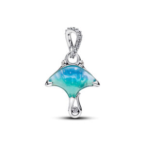 Charm Pendente Manta Vetro di Murano