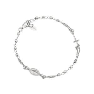 Bracciale Stroili Silver Elegance 1698314 » Bracciale Amen Rosario BRO20B3