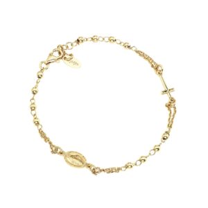 Bracciale Stroili Silver Elegance 1698314 » Bracciale Amen Rosario BRO20G3
