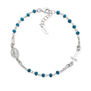 Bracciale Stroili Silver Elegance 1698314 » Bracciale Amen Rosario BROBBL3