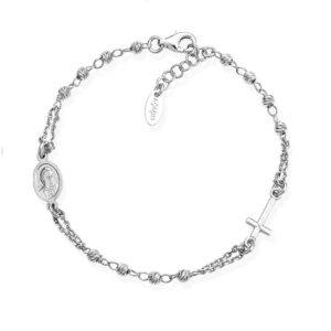 Bracciale Stroili Silver Elegance 1698314 » Bracciale Amen Rosario BROBD3