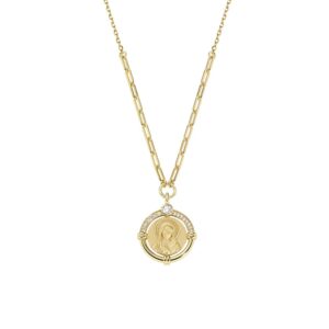 Collana Amen Sacro Madonna Regina del Cielo CLMATOGBZ