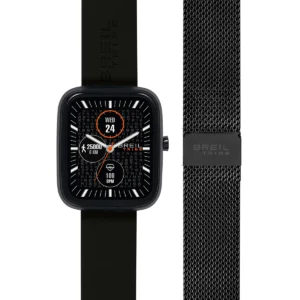 Smartwatch Tribe by Breil SBT-3 Unisex Acciaio Nero Silicone – EW0751