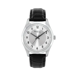 Orologio Tribe by Breil Refine Uomo Pelle Nera Solo Tempo – EW0792