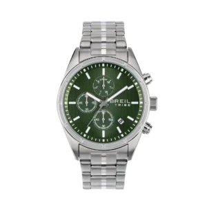 Cronografo Tribe by Breil Captain Uomo Acciaio Verde Moss – EW0796