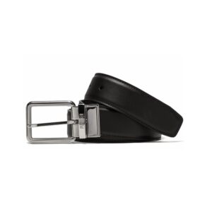 Cintura Uomo Pelle Reversibile Pineider Nero Marrone Rett.
