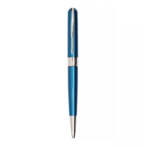 Penna a Sfera Pineider Avatar UR Shiny Blu Peacock Satinata