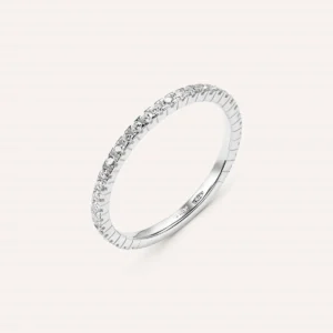Anello Stroili Eternity Claire Oro Bianco 9K 1410411