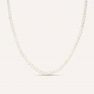 Collana Stroili Gabrielle Oro Bianco 9K Perla 1413432