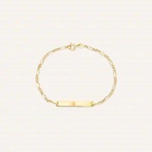 Bracciale Stroili Con Targhetta Holy Oro Giallo 9K 1415997