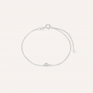 Bracciale Stroili Gabrielle Oro Bianco 9K Perla e Zircone 1427104