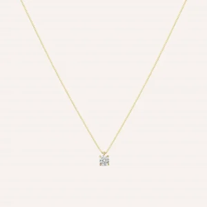 Collana Stroili Punto Luce Claire Oro Giallo 9K Zircone 1433823