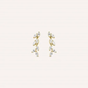 Orecchini Stroili Pendenti Claire Oro Giallo 9K Zircone 1436016