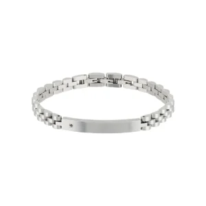 Bracciale Uomo Breil Black Diamond Acciaio con Diamante Naturale – TJ2399