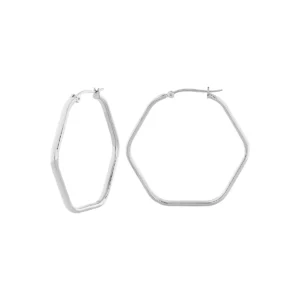 Orecchini Donna Breil Hexagonia Acciaio Argento – TJ3520
