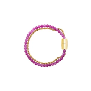 Bracciale Donna Breil Magnetica System Purple Orchid Oro – TJ3621