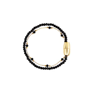 Bracciale Donna Breil Magnetica System Moonlight Gold/Black – TJ3900