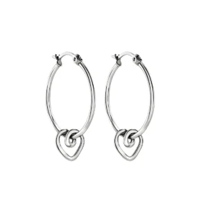 Orecchini Donna Breil B&ME Endless Heart Acciaio Argento – TJ4026