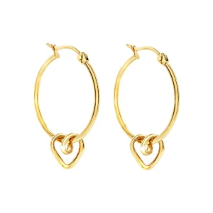 Orecchini Donna Breil B&ME Endless Heart Acciaio Oro – TJ4027