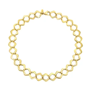 Collana Donna Breil Elongé Maglie Romboidali Gold – TJ4101