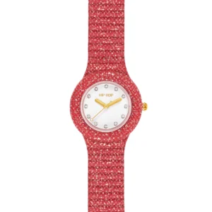 Orologio Donna Hip Hop Shimmer Crush Rosso – HWU1338