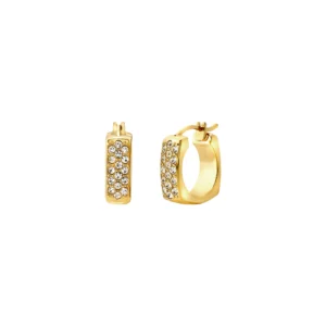 Orecchini a Cerchio Donna Breil Tetra Oro – TJ4190