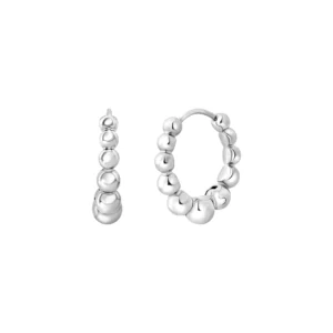 Orecchini a Cerchio Donna Breil B Rocks Silver – TJ4194