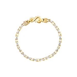 Bracciale Uomo Breil Catena Bicolore Acciaio Oro – TJ4244