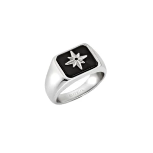 Anello Uomo Breil Infinite Star Agata Nera – TJ4248